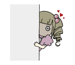 band gal sticker sticker #9551457