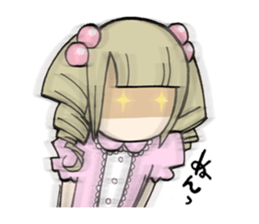 band gal sticker sticker #9551459