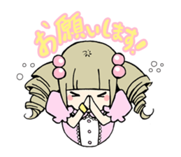 band gal sticker sticker #9551460