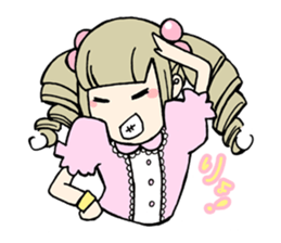 band gal sticker sticker #9551461