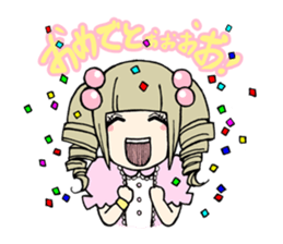 band gal sticker sticker #9551462