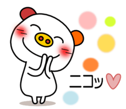 LOVE LOVE pig 5 sticker #9552024