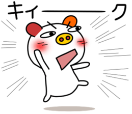 LOVE LOVE pig 5 sticker #9552045