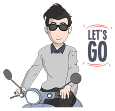 Cool Guy (EN) sticker #9552070