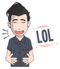 Cool Guy (EN) sticker #9552077