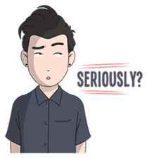 Cool Guy (EN) sticker #9552096