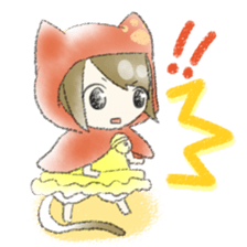cute kitten's girl.2 sticker #9552145