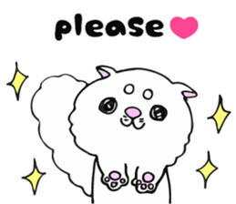 Japanese cat in winter sticker #9552526