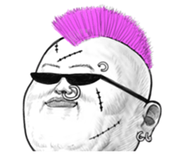 skin head Another Story (For overseas) sticker #9552565