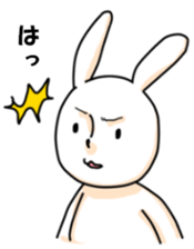 The rabbit which everybody loves sticker #9552864
