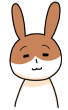The rabbit which everybody loves sticker #9552867