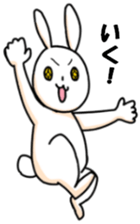 The rabbit which everybody loves sticker #9552877