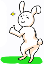 The rabbit which everybody loves sticker #9552880