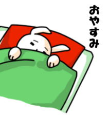 The rabbit which everybody loves sticker #9552884