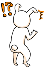 The rabbit which everybody loves sticker #9552900