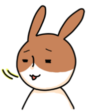 The rabbit which everybody loves sticker #9552901