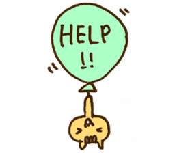 Cat's tail sticker #9553185