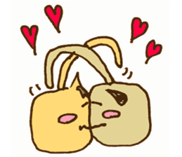 Cat's tail sticker #9553211