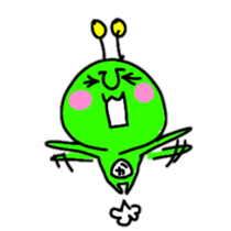 Green Martians 2 sticker #9554686