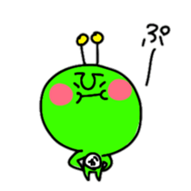 Green Martians 2 sticker #9554688