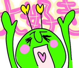 Green Martians 2 sticker #9554698