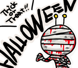 Green Martians 2 sticker #9554702