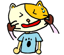 Sleep Cat's life  4 sticker #9554794