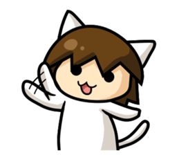 Meow's little happiness sticker #9554984