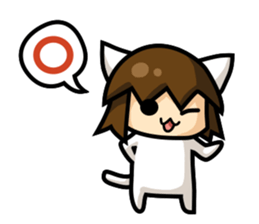 Meow's little happiness sticker #9554985