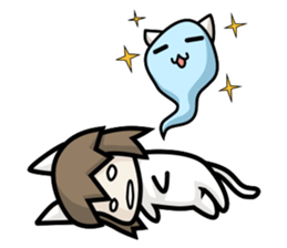 Meow's little happiness sticker #9554990