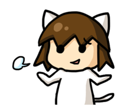 Meow's little happiness sticker #9554994