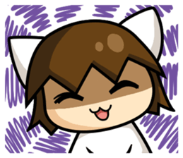 Meow's little happiness sticker #9555000