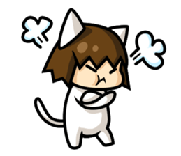 Meow's little happiness sticker #9555001