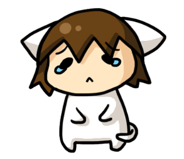 Meow's little happiness sticker #9555002