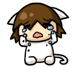 Meow's little happiness sticker #9555003