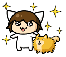 Meow's little happiness sticker #9555004