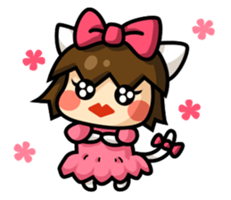 Meow's little happiness sticker #9555005