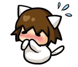 Meow's little happiness sticker #9555008