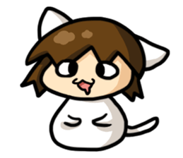 Meow's little happiness sticker #9555011