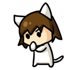 Meow's little happiness sticker #9555012