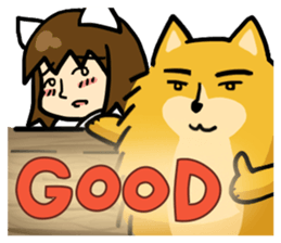 Meow's little happiness sticker #9555013