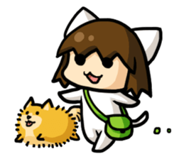 Meow's little happiness sticker #9555014