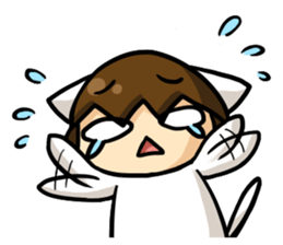 Meow's little happiness sticker #9555015