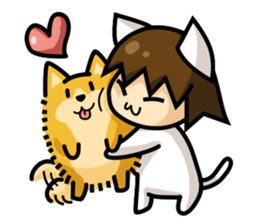 Meow's little happiness sticker #9555017