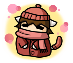 Meow's little happiness sticker #9555020