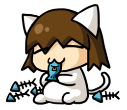 Meow's little happiness sticker #9555021