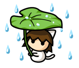 Meow's little happiness sticker #9555023