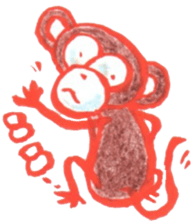 Cochi Monkey sticker #9555320