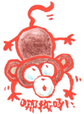 Cochi Monkey sticker #9555322