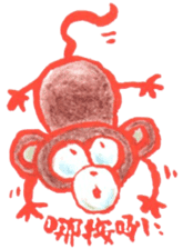 Cochi Monkey sticker #9555322